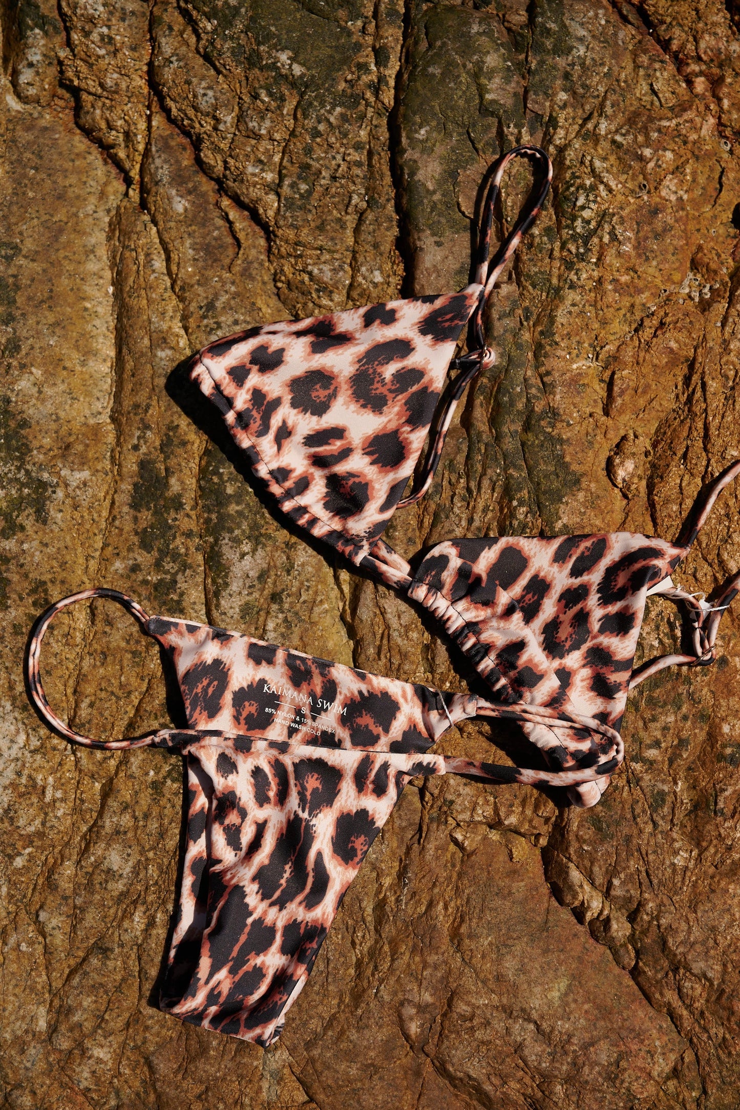 COLOMBIA BIKINI BOTTOM - MATTE CHEETAH