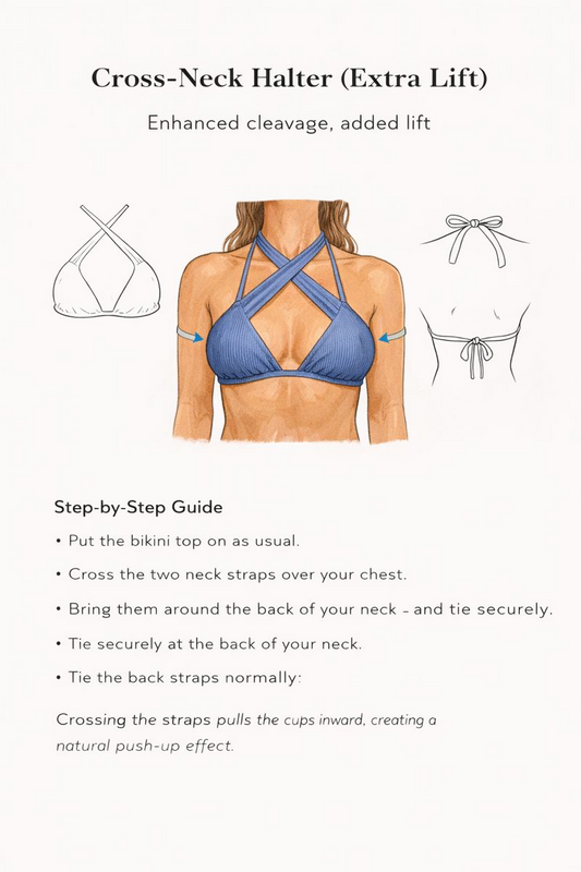 5 Ways To Tie A Halter Bikini Top