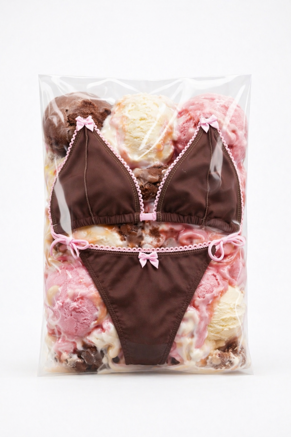 KENDALL BOTTOMS MATTE CHOCOLATE PINK
