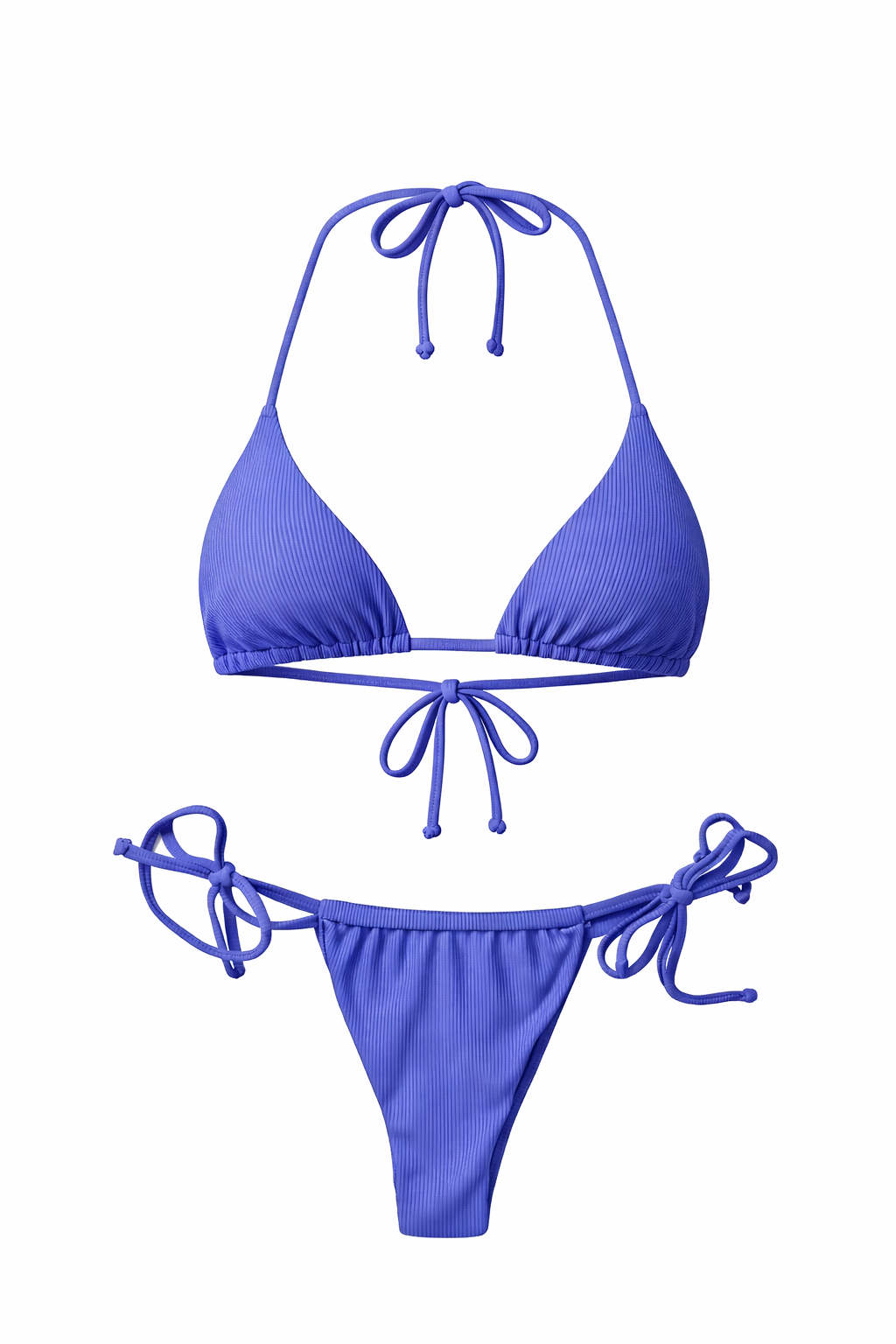 SAN PEDRO TOP RIBBED PERIWINKLE