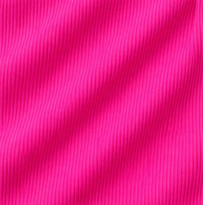 SAN PEDRO TOP RIBBED BARBIE PINK