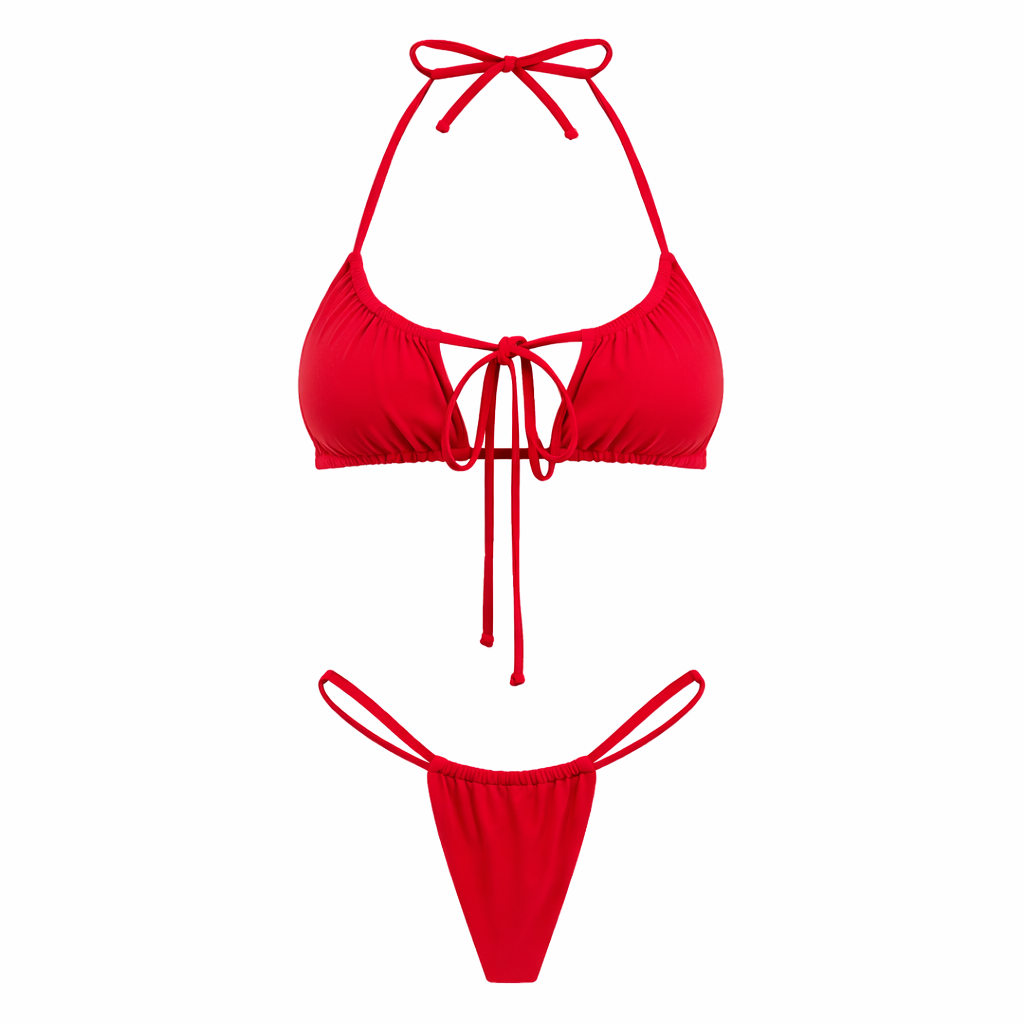 HALLE TOP MATTE BERRY RED