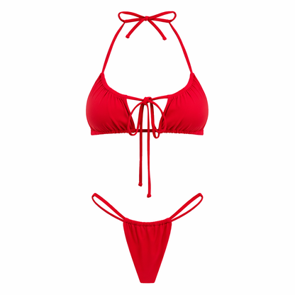 HALLE TOP MATTE BERRY RED