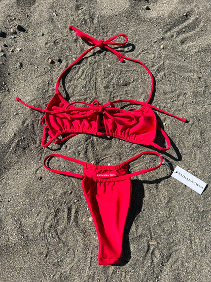 HALLE BOTTOM - BERRY RED